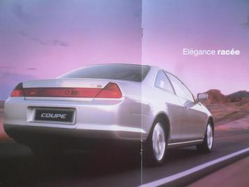 Brochure de la Honda Accord Coupé - FRANÇAIS