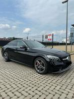 AMercedes-Benz C 180 AMG LINE , 2019, Auto's, Mercedes-Benz, Automaat, Zwart, Leder, Berline