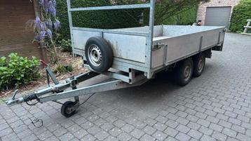 Plateau aanhangwagen 2ton BW-trailer, Autos : Divers, Remorques, Enlèvement, Utilisé