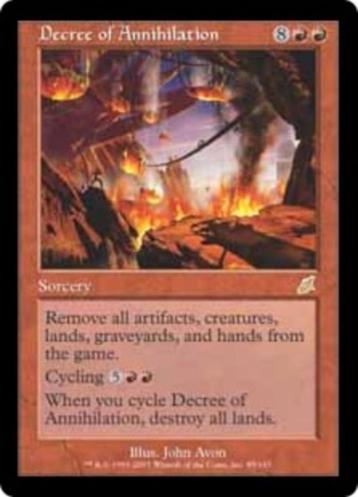Decree of Annihilation - SCG - MTG - GD beschikbaar voor biedingen