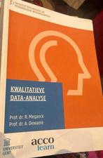 slides UGent Kwalitatieve Data-analyse, Gelezen, Hoger Onderwijs, Acco, Ophalen of Verzenden