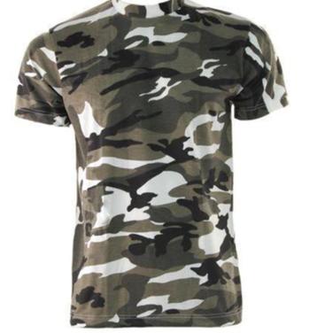 T-Shirt Leger Print Camouflage