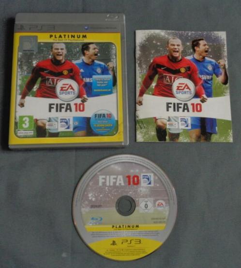 PLAYSTATION 3 PS3 FIFA 10 jeu COMPLET PLATINE BLES 00615, Consoles de jeu & Jeux vidéo, Jeux | Sony PlayStation 3, Utilisé, Enlèvement ou Envoi