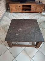 Marmeren salontafel, Huis en Inrichting, Tafels | Salontafels, Ophalen, Zo goed als nieuw