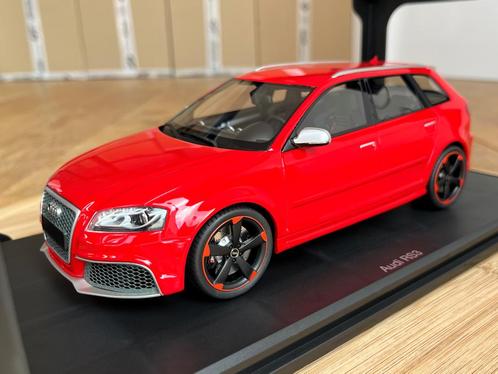 Audi RS3 Sportback, 2011-2013, Misano rood 1:18 DNA 8P nieuw, Hobby & Loisirs créatifs, Voitures miniatures | 1:18, Neuf, Voiture