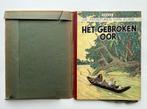 Kuifje - Het gebroken oor 1e druk 1946 - Hergé, Gelezen, Eén stripboek, Ophalen of Verzenden, Herge