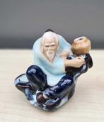 Bonsai accessoire :  Chinees figuurtje, Enlèvement, Poterie