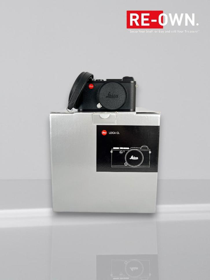 Leica CL 19301 (digital) zwart "mint conditie" + garantie, Audio, Tv en Foto, Fotocamera's Digitaal, Zo goed als nieuw, Compact