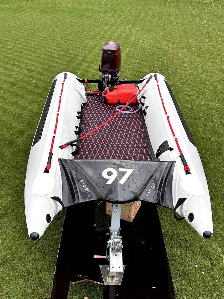 Aquarius Zapcat speedboot Fun & Speed op het water, Watersport en Boten, Rubberboten, Gebruikt, Overige merken, Benzine, Ophalen