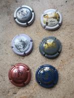 6 champagne capsules, Ophalen of Verzenden, Champagne