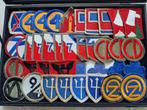 WWII US patch lot, 38 stuks!, Verzenden, Embleem of Badge