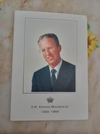 Bidprentjes Koning Boudewijn !!!, Verzamelen, Bidprentjes en Rouwkaarten, Ophalen of Verzenden, Bidprentje