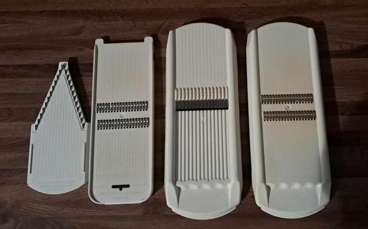 4 onderdelen voor groentensnijder Börner Mandoline V3, Huis en Inrichting, Keuken | Potten en Pannen, Zo goed als nieuw, Overige typen