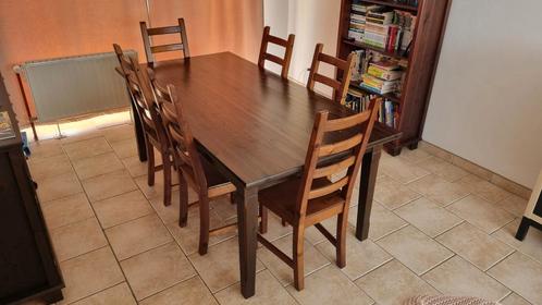 Eetkamertafel, Huis en Inrichting, Complete eetkamers, Gebruikt, Ophalen