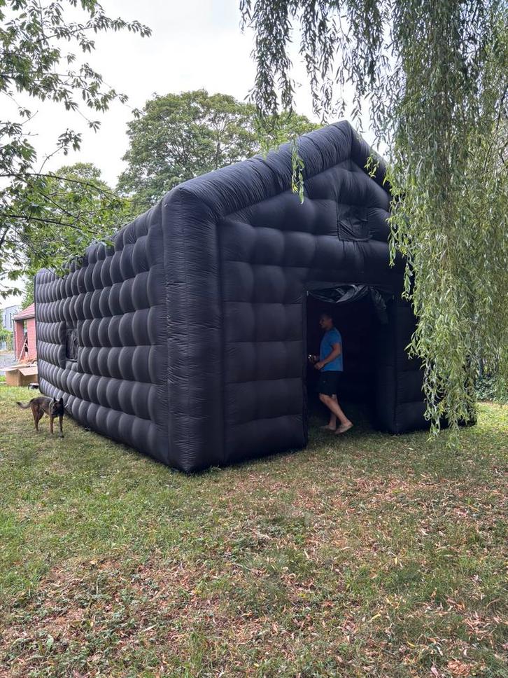 Partytent / rave cave TE HUUR, Tuin en Terras, Partytenten, Zo goed als nieuw, Partytent, Ophalen