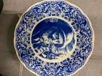Groot bord delfts blauw, Antiek en Kunst, Ophalen