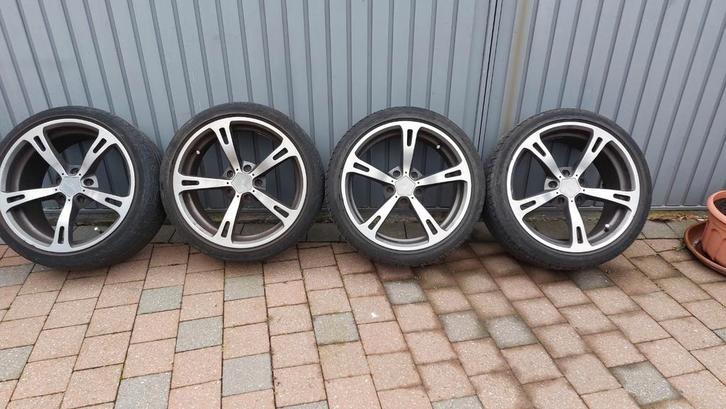 Velgen met banden 18inch ac schnitzer, Auto-onderdelen, Banden en Velgen, Band(en), Ophalen