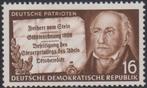 1953 - DDR (OOST-DUITSLAND) - Duitse Patriotten [Michel 399], DDR, Verzenden, Postfris