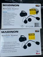 Maginon Bluetooth Motorbike headset 2 stuks nieuw, Enlèvement, Bluetooth