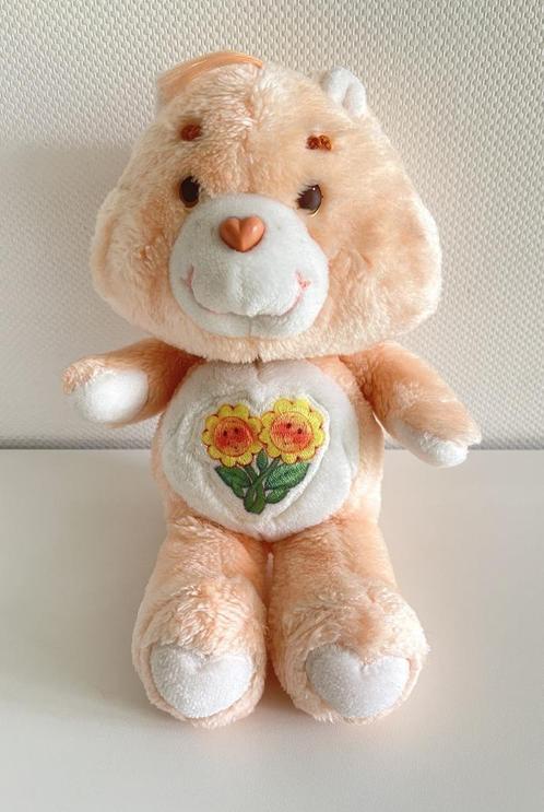 Peluche Bisounours Groscopain - 1983, Kinderen en Baby's, Speelgoed | Knuffels en Pluche, Gebruikt, Overige typen, Ophalen of Verzenden
