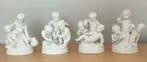 4 figurines numérotées en biscuit Unter Weiss Bach pour enfa, Enlèvement ou Envoi