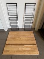 Wandrek hout/zwart Tomado, Huis en Inrichting, Ophalen, Gebruikt