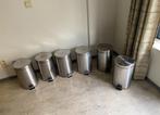 Vuilbak pedaalemmer 40 stuks, Ophalen, Gebruikt, Met pedaal, 50 tot 75 cm