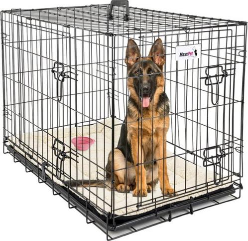Hondenbench opvouwbaar metaal meerdere maten, Dieren en Toebehoren, Hondenbenches, Nieuw, Ophalen of Verzenden