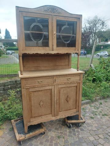 Prachtig oud dressoir, art nouveau-buffet.  beschikbaar voor biedingen