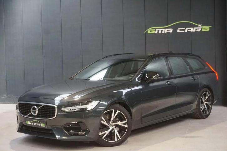 Volvo V90 D4 Automaat R Design-Nav-360c-H.Leder-Garantie, Auto's, Volvo, Bedrijf, Te koop, V90, ABS, Achteruitrijcamera, Airbags