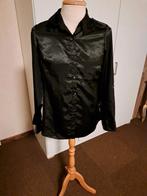 Zwarte blinkende blouse - 42, Kleding | Dames, Blouses en Tunieken, Zeeman, Zwart, Maat 42/44 (L), Ophalen of Verzenden