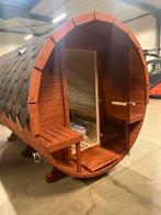 Barrelsauna 3M met half panoramisch raam ook andere modellen, Sports & Fitness, Sauna, Enlèvement ou Envoi, Neuf