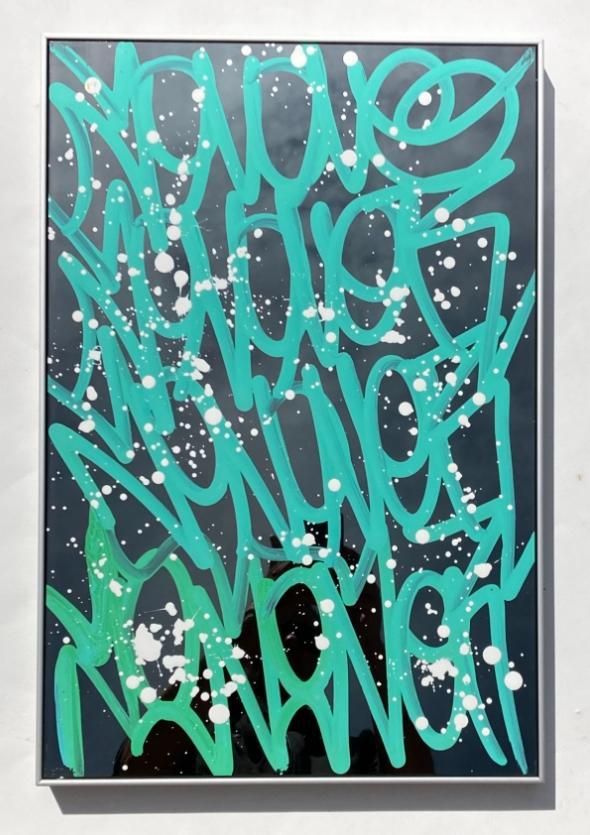 Jonone: uniek werk met certificaat, Antiek en Kunst, Kunst | Designobjecten, Ophalen of Verzenden