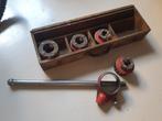 Ridgid-draadsnijder met draadkoppen, Doe-het-zelf en Bouw, Ophalen, Gebruikt