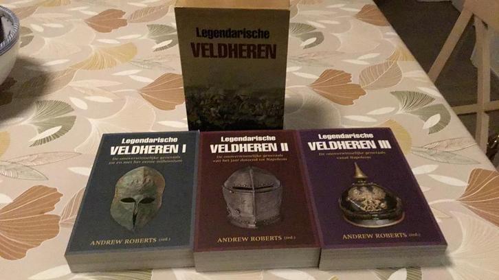 Andrew Roberts - Legendarische Veldheren 3 delige, Boeken, Oorlog en Militair, Zo goed als nieuw, Overige onderwerpen, Niet van toepassing