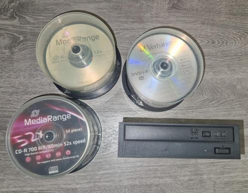 Graveur DVD/CD + Lot de CD et DVD vierges, Audio, Tv en Foto, DVD spelers, Gebruikt, Dvd-recorder, Sony, Ophalen of Verzenden