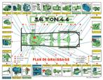 Plan de graissage Dodge Wc post Us ww2, Verzenden, Luchtmacht, Overige typen