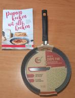 Pannenkoekenpan -- Diameter 25 cm -- Inclusief Receptenboek, Huis en Inrichting, Keuken | Potten en Pannen, Ophalen of Verzenden