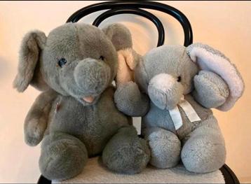 2 éléphants Dakin et Piüti Qualität ensemble pour 5 €, Enlèvement ou Envoi, Comme neuf