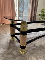 Bijzondere salontafel in de stijl van Tommaso Barbi, Huis en Inrichting, Tafels | Salontafels, Ophalen, Gebruikt, 100 tot 150 cm