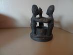 theelichthouder negers 16cm, Ophalen of Verzenden, Gebruikt, Kandelaar
