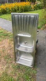 Inox spoelbak, Huis en Inrichting, Ophalen, Gebruikt