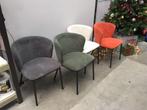 (149) NIEUWE trendy stoelen 4 kleuren mogelijk, Noir, Enlèvement, Neuf