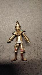 broche plaque goud gestempeld aan het speld, Ophalen of Verzenden, Goud, Goud