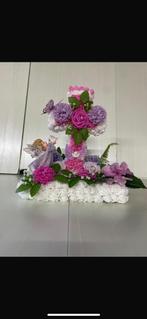 Mooie bloemstukken te koop meer info pb, Ophalen of Verzenden, Nieuw, Binnen