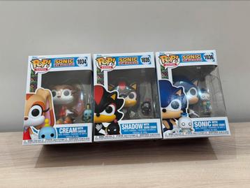 Funko Pop! Sonic the Hedgehog with buddy Set: 1034 1035 1036 beschikbaar voor biedingen