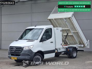 Mercedes Sprinter 514 CDI Open Laadbak met Kist Dubbel Cabin beschikbaar voor biedingen