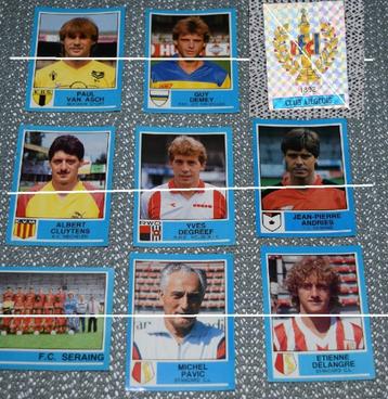 Panini / Football 87 / Lot van 26 stickers beschikbaar voor biedingen