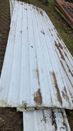 Witte metalen plaat, Doe-het-zelf en Bouw, Platen en Panelen, Ophalen, Gebruikt