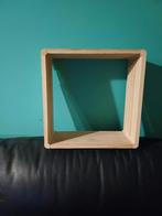 Étagère en bois 26x26x11cm, Ophalen, Nieuw